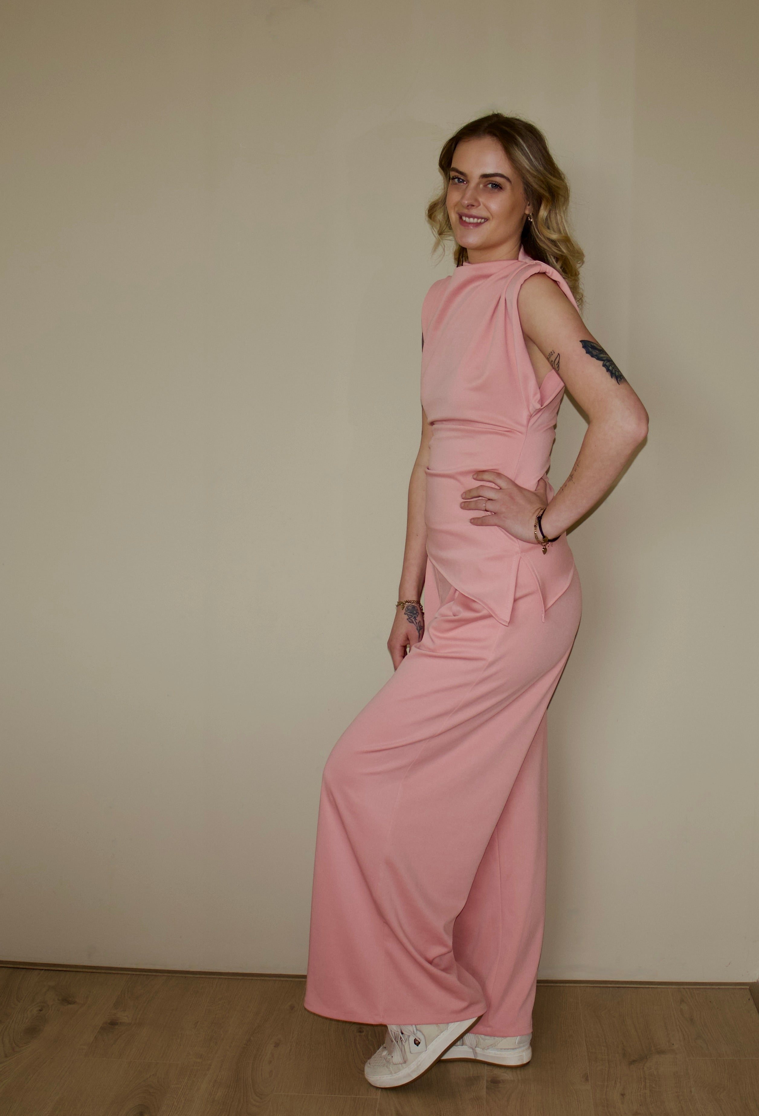 Peach two piece