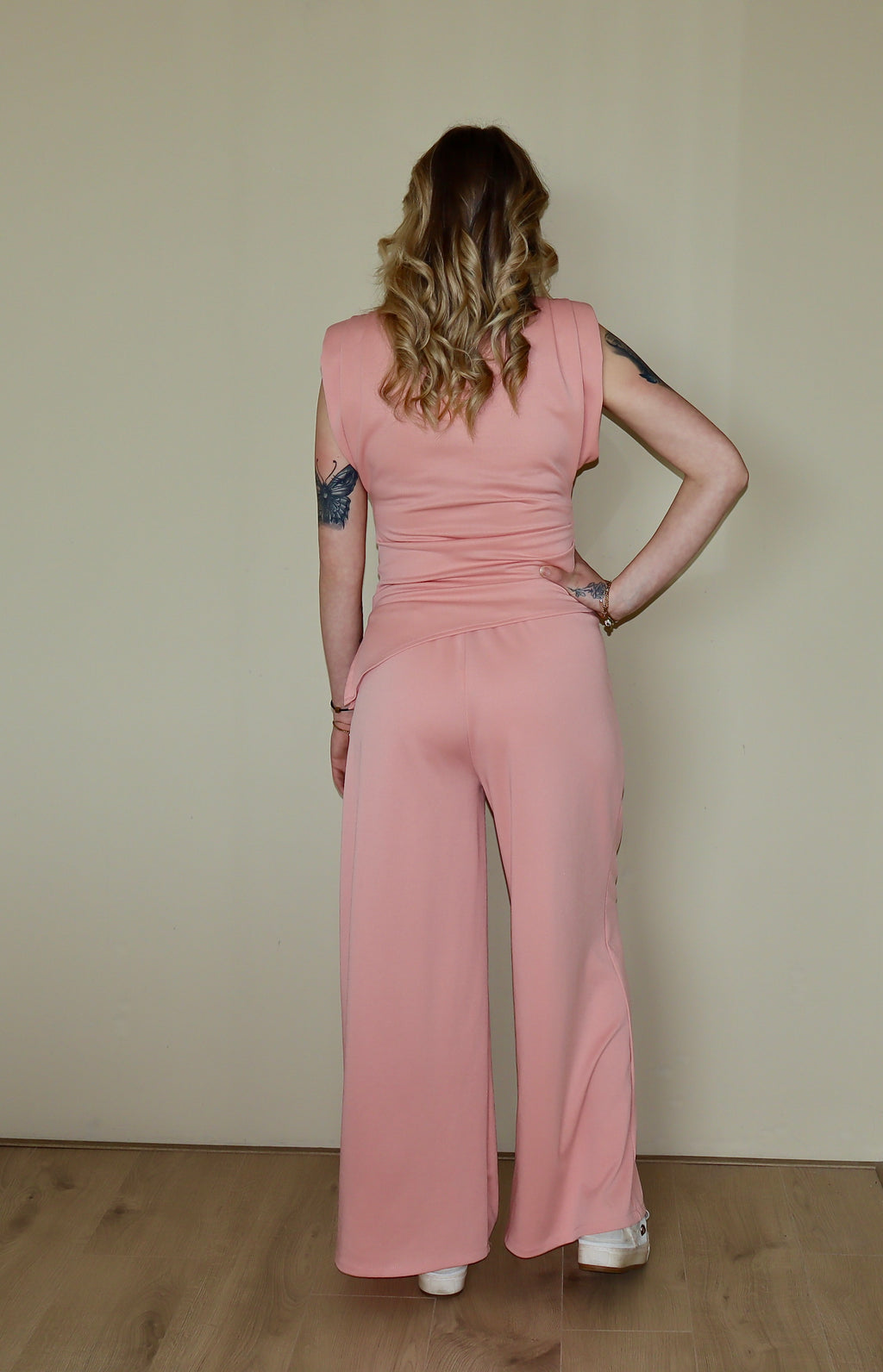 Peach two piece