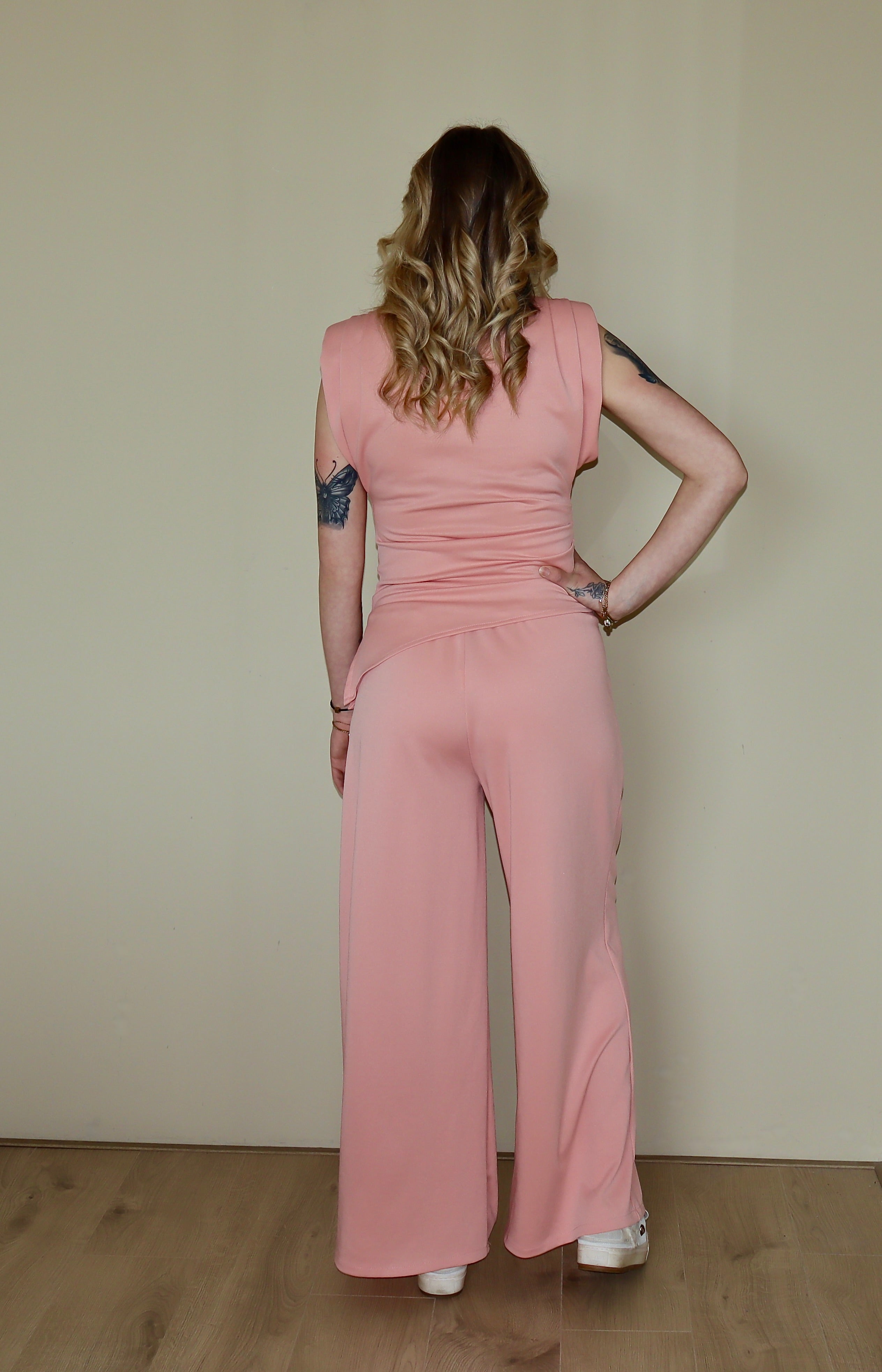 Peach two piece