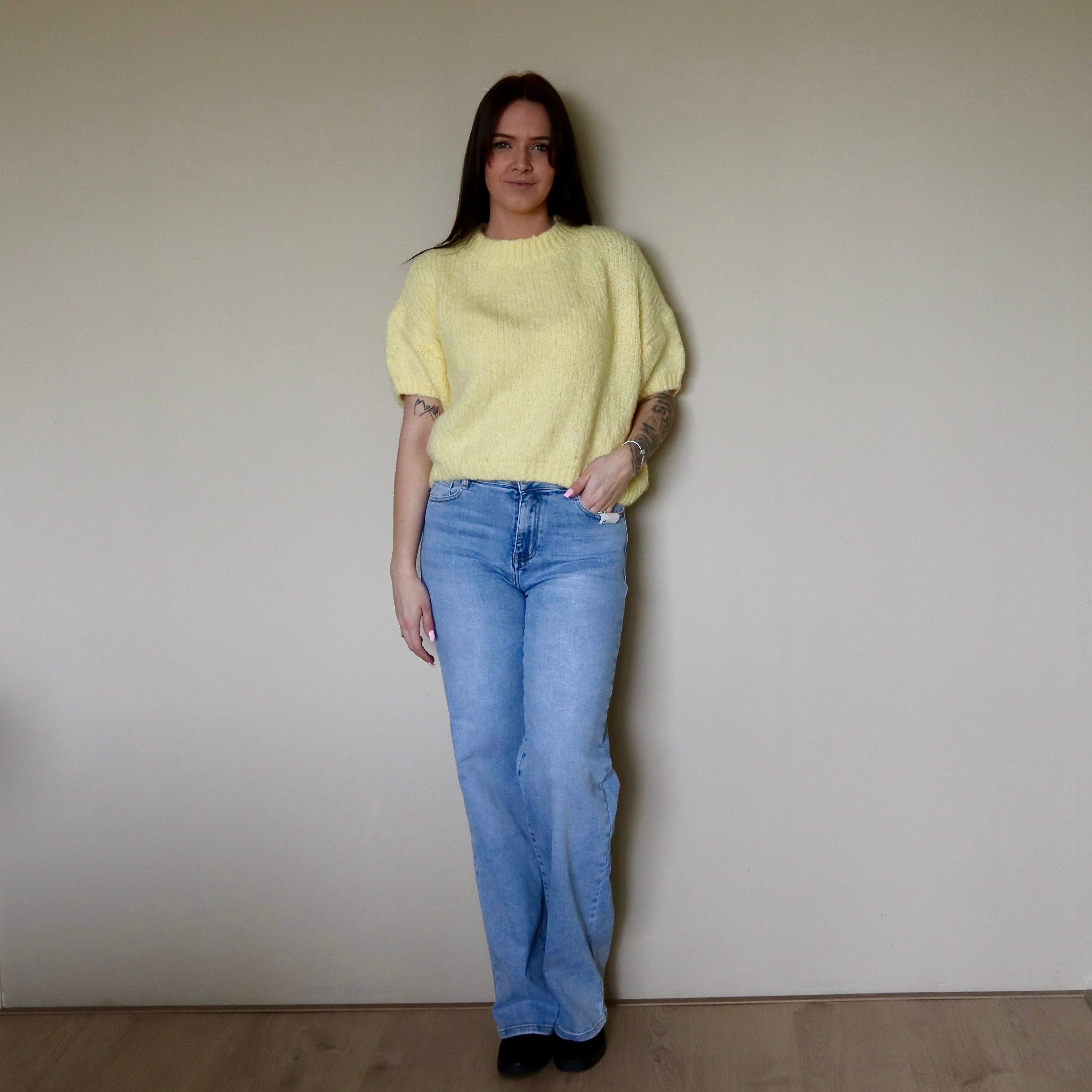 Yellow Comfort Knit